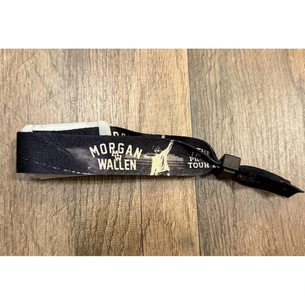 Morgan Wallen I'm The Problem Tour 2025 Light Show Wristband‎ Seattle, WA